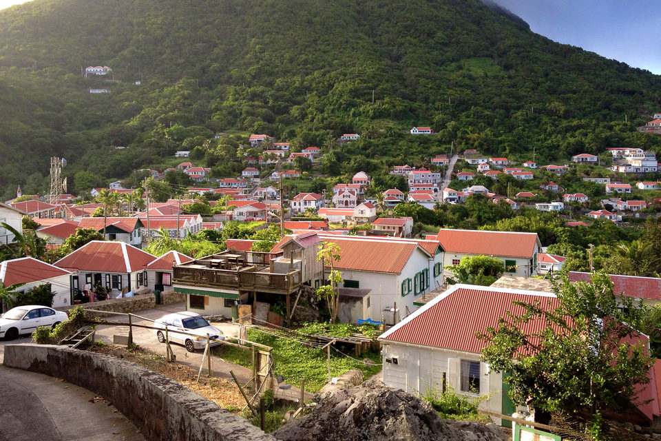 Saba scenery